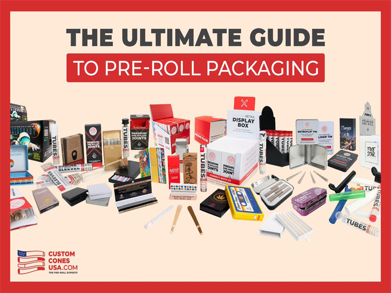 Custom Retail Pre Roll Packaging
