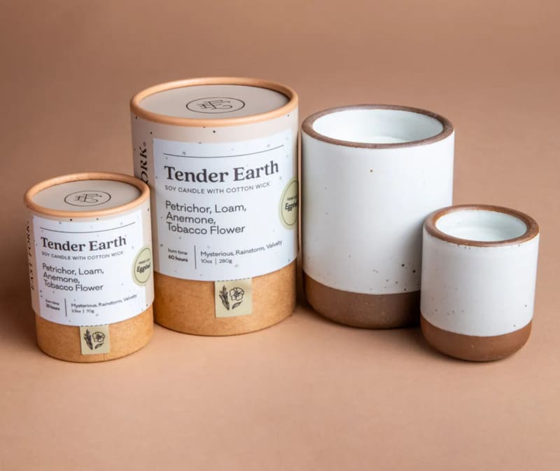 custom paper tube for candles
