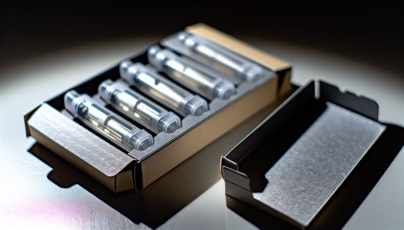 High-quality tactile vape cartridge packaging