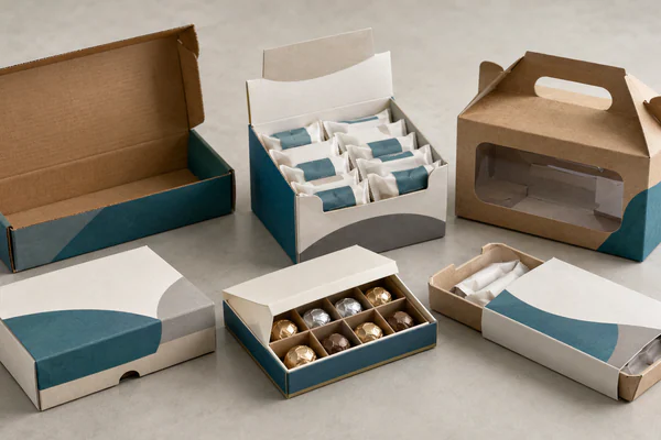 Food and confectionery paper boxes