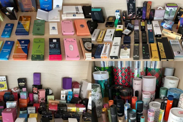 Cannabis and vape packaging structures