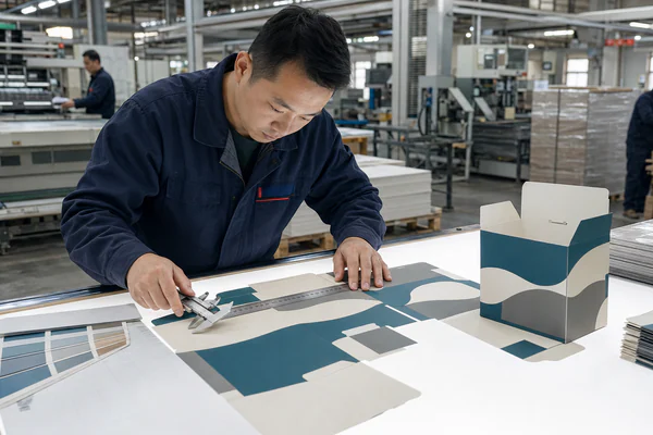 Quality inspection of paperboard