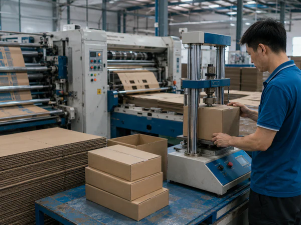 Die cutting corrugated paperboard