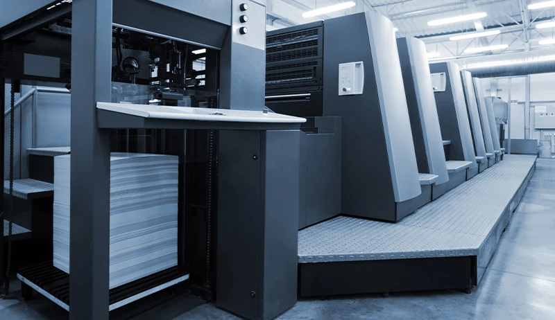 Offset printing press operator