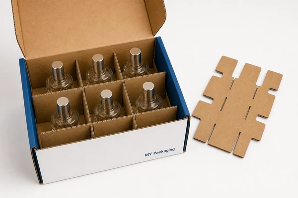 Custom corrugated inserts and dividers