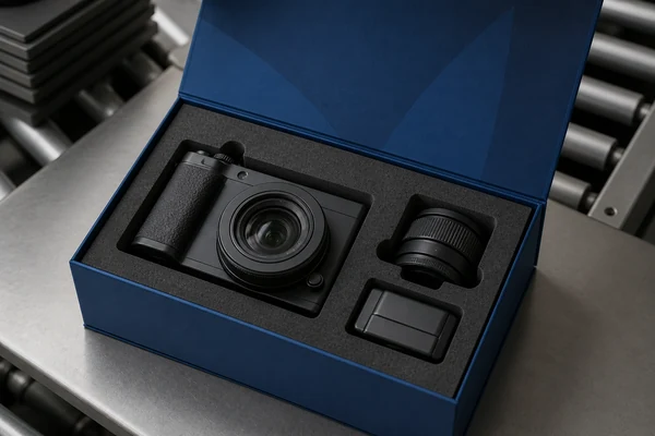 Precision cut foam packaging insert