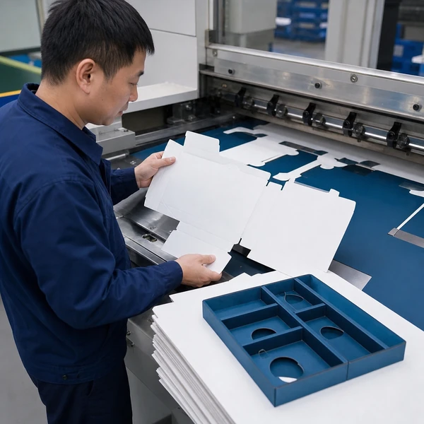 Dimensional inspection of secondary packaging
