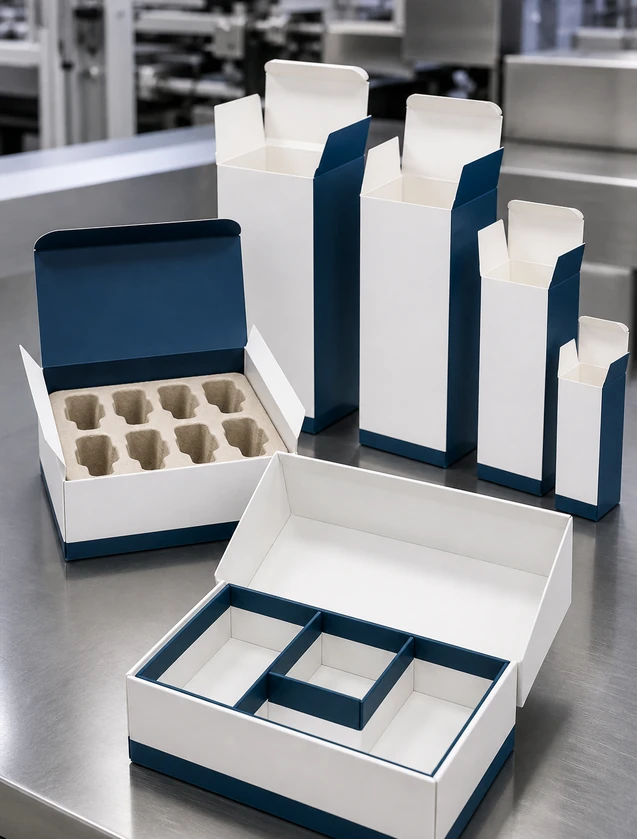 Paper packaging prepress and artwork review process