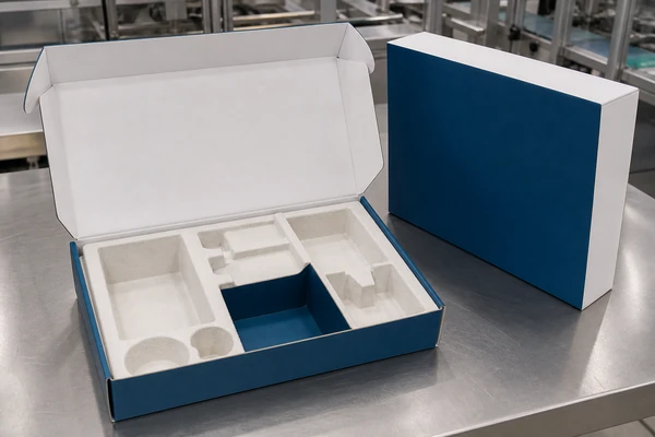 Organized product kits with custom die-cut inserts