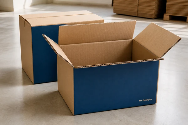 Heavy duty corrugated shipping cartons