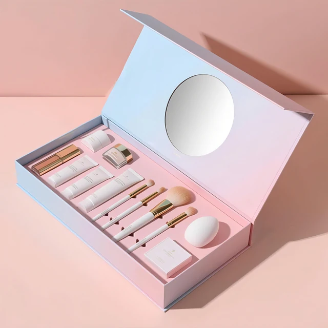 Beauty and cosmetics paper packaging boxes