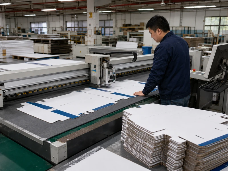Precision die cutting for custom display packaging