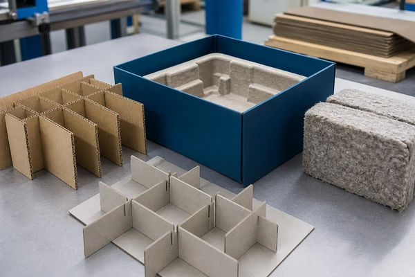 Approved material samples ready for mass production