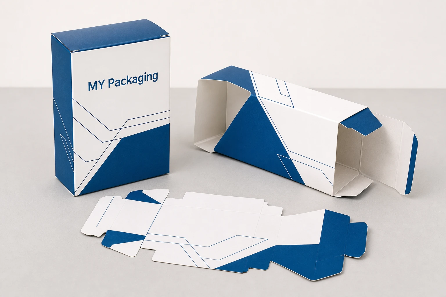 Reverse Tuck End carton structure