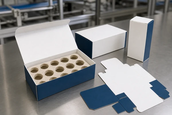 Single and multi-vial secondary packaging cartons
